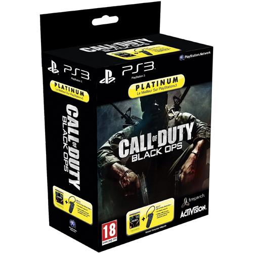 Oreillette Sans Fil Sony Pour Ps3 + Call Of Duty : Black Ops Platinum